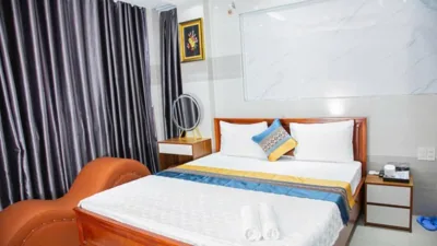 Tweepersoonskamer met balkon — An An Hotel Bàu Cát